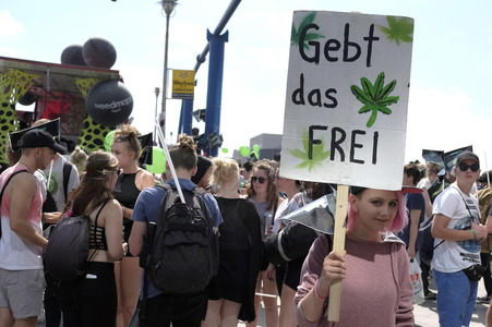 20. Hanfparade in Berlin