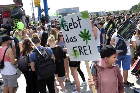 20. Hanfparade in Berlin