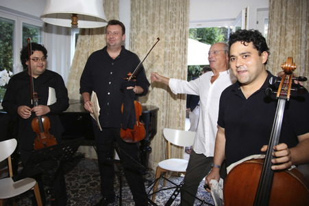 Hauskonzert des Hubermann-Trios in Wien