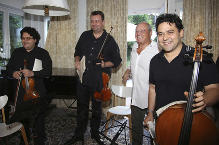 Hauskonzert des Hubermann-Trios in Wien