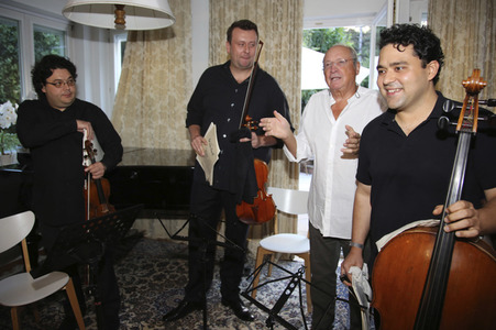 Hauskonzert des Hubermann-Trios in Wien