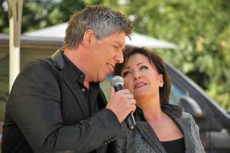 Auftritt von Christian Lais und Ute Freudenberg in Dresden