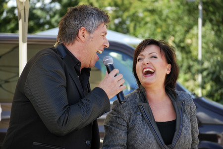 Auftritt von Christian Lais und Ute Freudenberg in Dresden