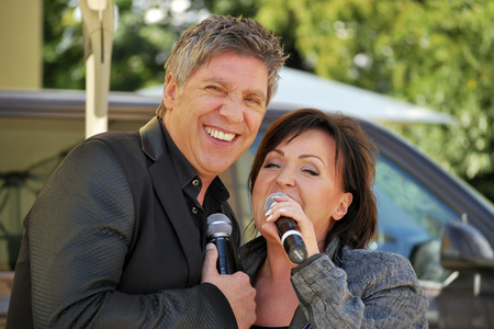 Auftritt von Christian Lais und Ute Freudenberg in Dresden