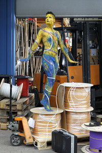 DOOR ART: Rolltor / Roller Shutter Bodypainting