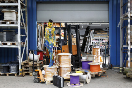 DOOR ART: Rolltor / Roller Shutter Bodypainting