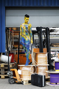 DOOR ART: Rolltor / Roller Shutter Bodypainting