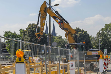 Symbolbild Baustelle in Köln