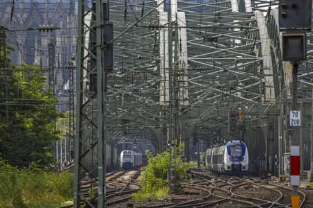 Symbolfoto Streckennetz Deutsche Bahn