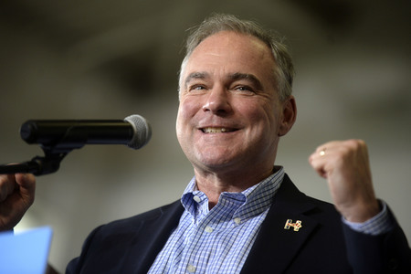 Wahlkampfveranstaltung mit Tim Kaine in Bethlehem