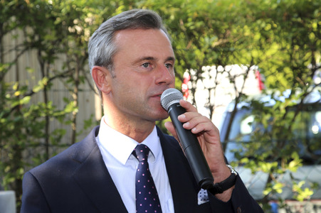 Sommerheuriger mit Norbert Hofer in Wien