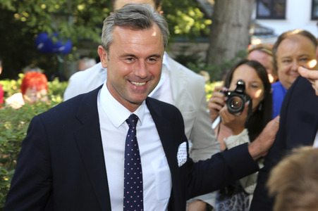 Sommerheuriger mit Norbert Hofer in Wien