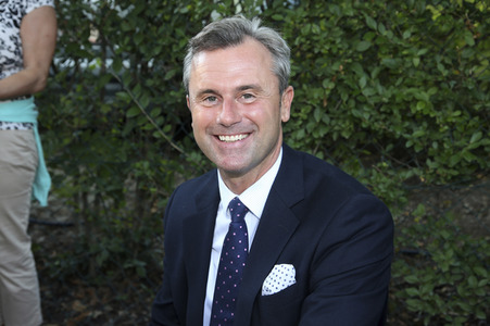 Sommerheuriger mit Norbert Hofer in Wien