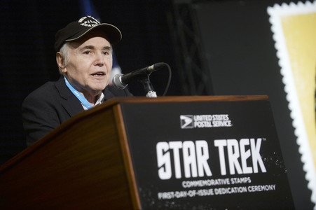 Präsentation der 'Star Trek Forever' Briefmarken in New York