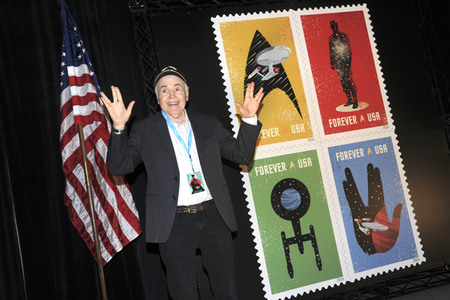 Präsentation der 'Star Trek Forever' Briefmarken in New York