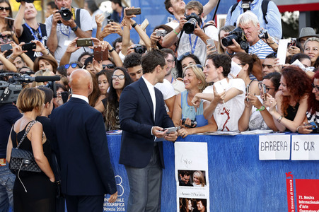 'Der junge Papst' Premiere, Biennale 2016