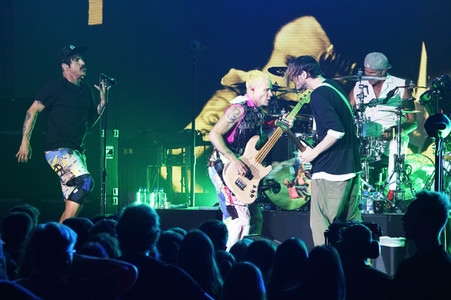 Konzert der Red Hot Chili Peppers in Berlin