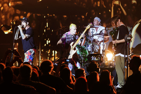 Konzert der Red Hot Chili Peppers in Berlin