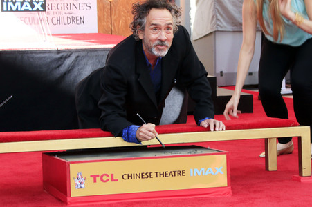 Hand and Footprint Ceremony mit Tim Burton in Los Angeles