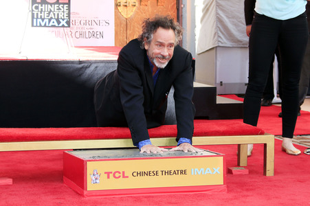 Hand and Footprint Ceremony mit Tim Burton in Los Angeles