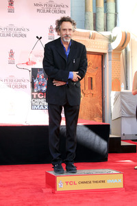 Hand and Footprint Ceremony mit Tim Burton in Los Angeles