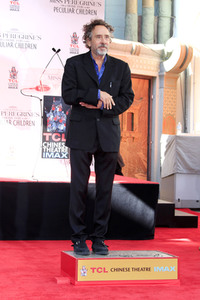 Hand and Footprint Ceremony mit Tim Burton in Los Angeles