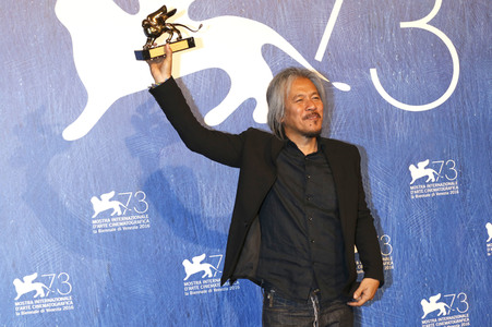 Preisträger Photocall auf der Biennale 2016 in Venedig