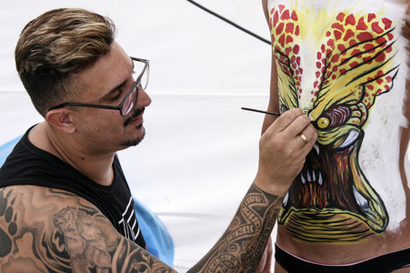 1. Tenerife Bodypainting Festival in Puerto de la Cruz