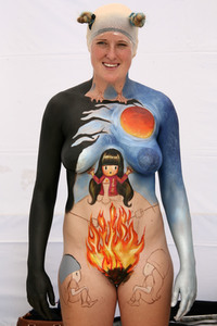 1. Tenerife Bodypainting Festival in Puerto de la Cruz