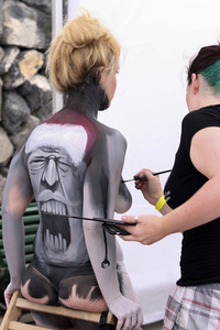 1. Tenerife Bodypainting Festival in Puerto de la Cruz