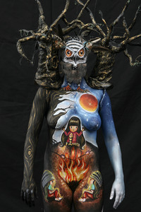 1. Tenerife Bodypainting Festival in Puerto de la Cruz