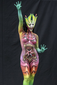 1. Tenerife Bodypainting Festival in Puerto de la Cruz