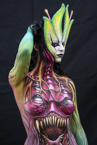 1. Tenerife Bodypainting Festival in Puerto de la Cruz