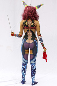 1. Tenerife Bodypainting Festival in Puerto de la Cruz