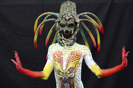 1. Tenerife Bodypainting Festival in Puerto de la Cruz