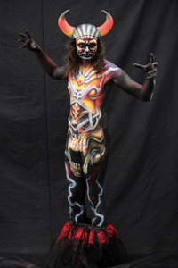 1. Tenerife Bodypainting Festival in Puerto de la Cruz