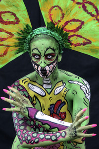 1. Tenerife Bodypainting Festival in Puerto de la Cruz