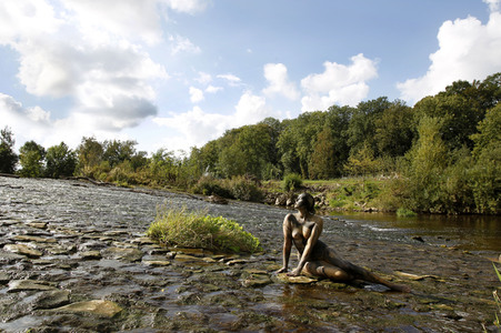 NATURE ART: Wehr / Weir Bodypainting