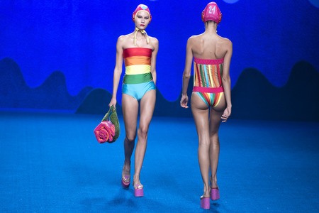 Agatha Ruiz de la Prada Fashion Show auf der Mercedes-Benz Fashion Week Madrid SS 2017