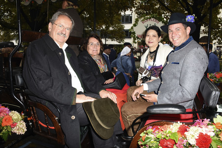 Wiesn-Einzug auf dem Oktoberfest in München