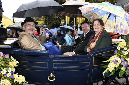 Wiesn-Einzug auf dem Oktoberfest in München