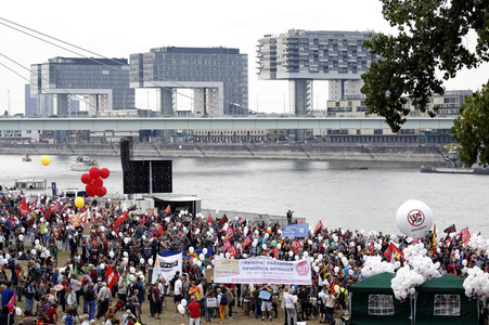 Demo gegen TTIP und Ceta in Köln