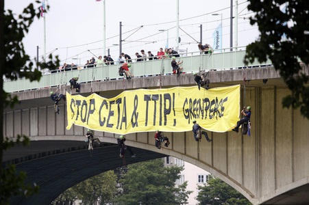 Demo gegen TTIP und Ceta in Köln