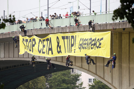 Demo gegen TTIP und Ceta in Köln