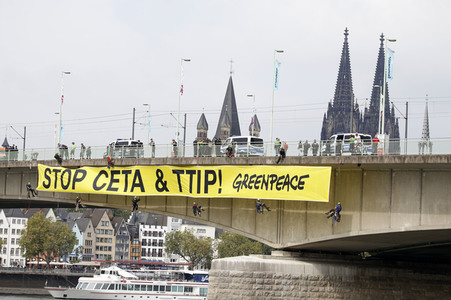 Demo gegen TTIP und Ceta in Köln