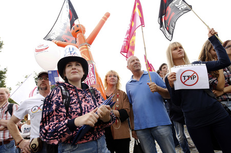 Demo gegen TTIP und Ceta in Köln