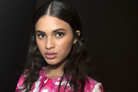 Backstage auf der Mercedes-Benz Fashion Week Madrid SS17