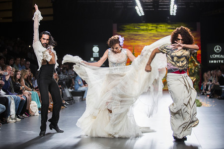 Francis Montesinos Fashion Show auf der Mercedes-Benz Fashion Week Madrid SS17