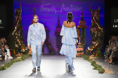 Francis Montesinos Fashion Show auf der Mercedes-Benz Fashion Week Madrid SS17