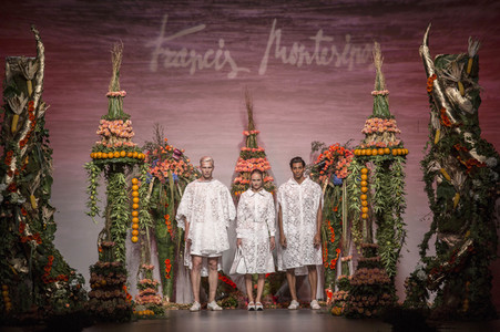 Francis Montesinos Fashion Show auf der Mercedes-Benz Fashion Week Madrid SS17